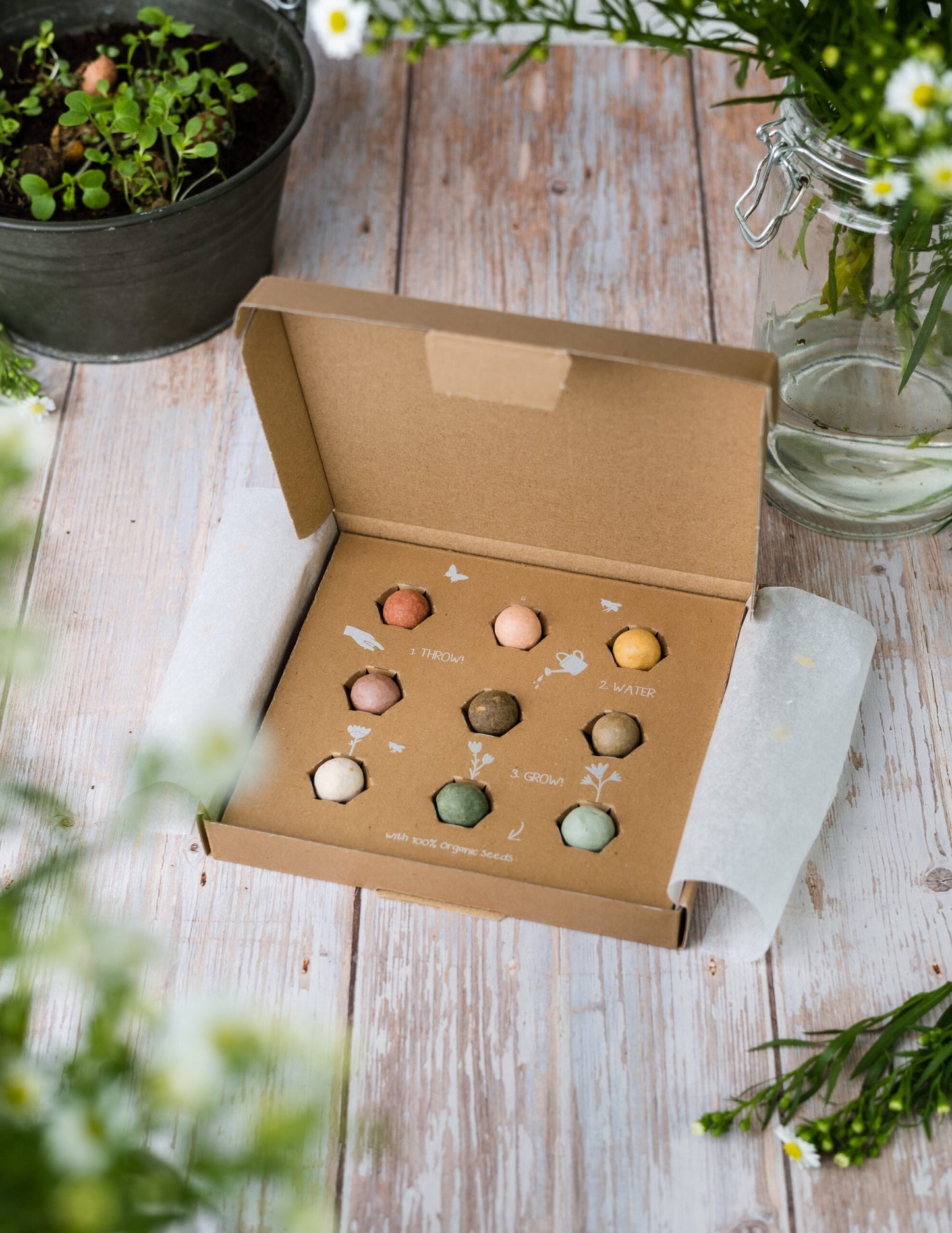 Valentinstag-Geschenkbox Medium - Biene