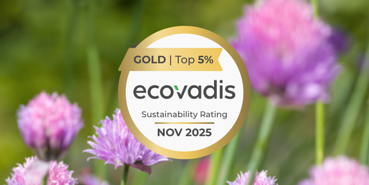 We hebben een gouden Ecovadis medialle!