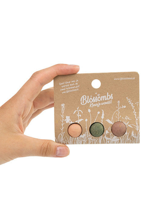 Werbegeschenk mit 3 Samenbomben- Xmas Garden