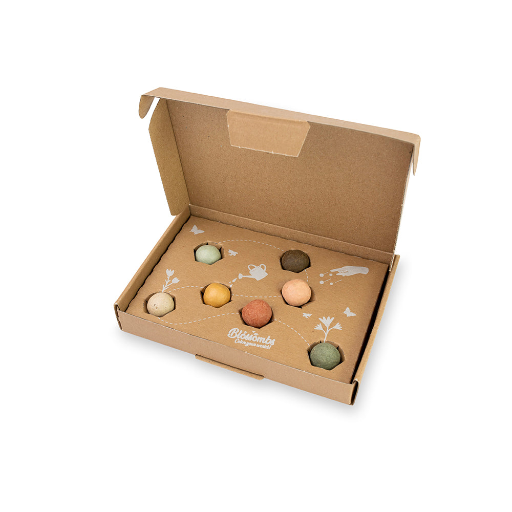 Miffy Gift Box Small mit 7 Samenbomben - Flowers For You