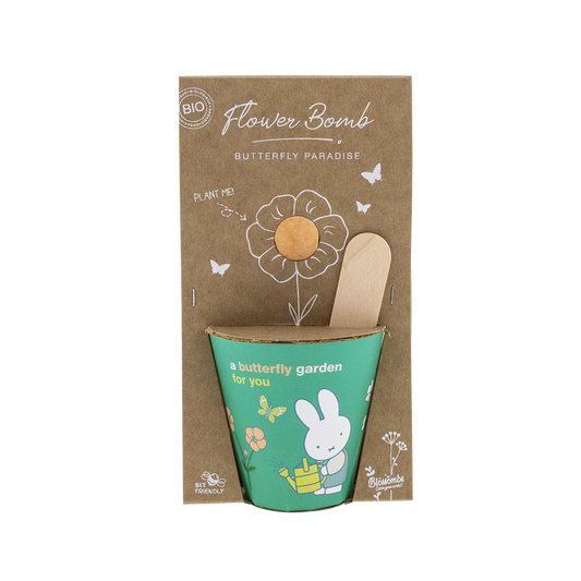 Miffy Grow Kit mit Samenbombe - Butterfly Garden For You