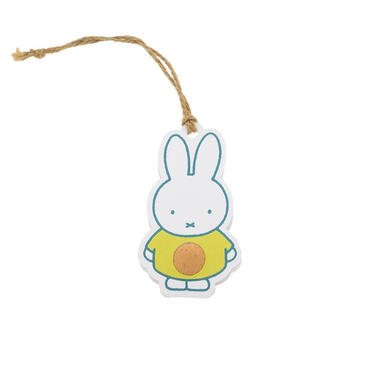 Miffy Anhänger mit Samenbombe und Karte - Butterfly Garden For You
