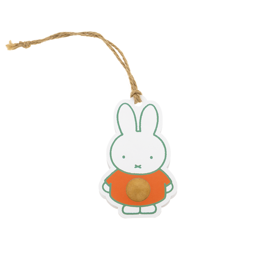 Miffy Anhänger mit Samenbombe und Karte - Flowers For You