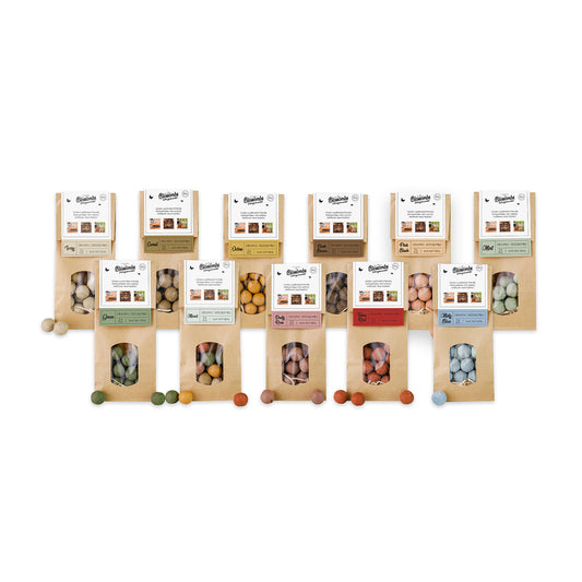 Kraft bag (mit 10 ofder 25 Blossombs Samenbomben)